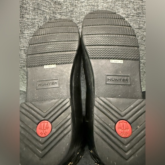 Hunter Refined Quilted Over The Knee Boots Size - Picture 10 of 14